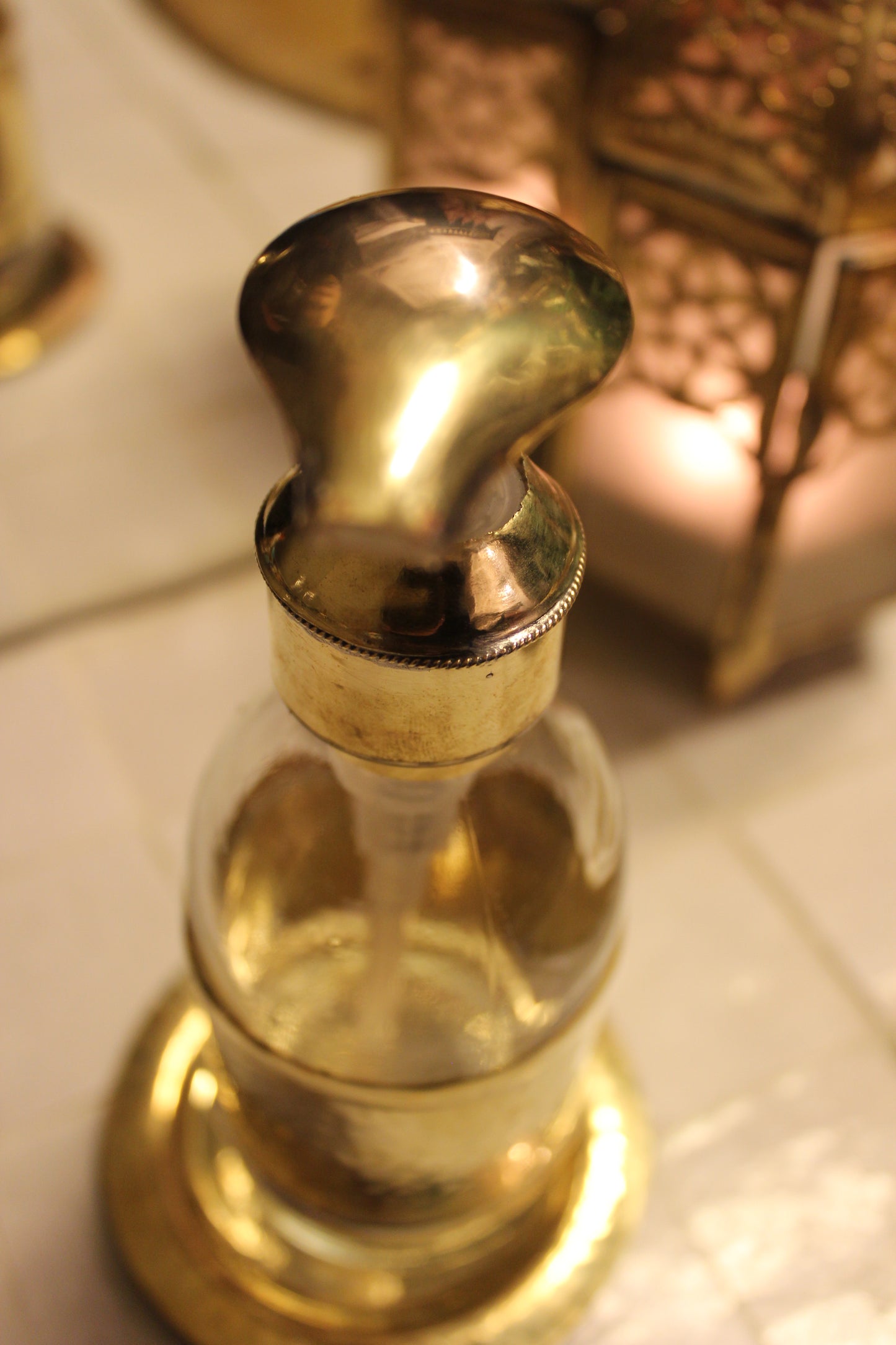 Marrokansk sæbeflaske