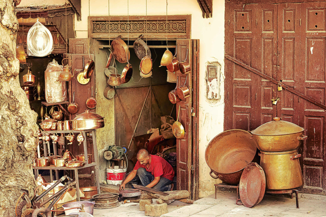 Marokkansk håndværk i messing – derfor er håndlavede produkter unikke